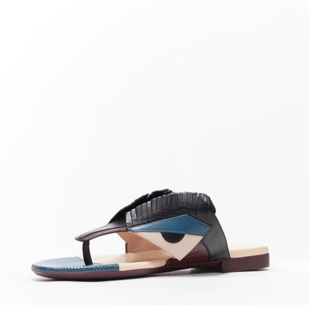 FENDI Monster Bug Eye Slippers